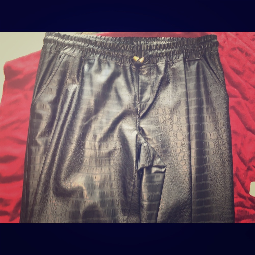 Leather pants